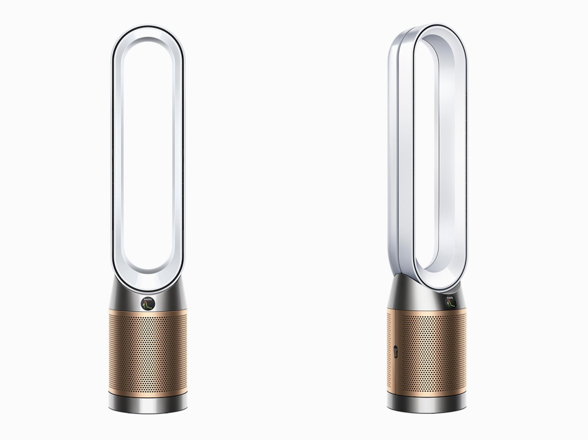 Dyson HEPA Cool Formaldehyde front and side views