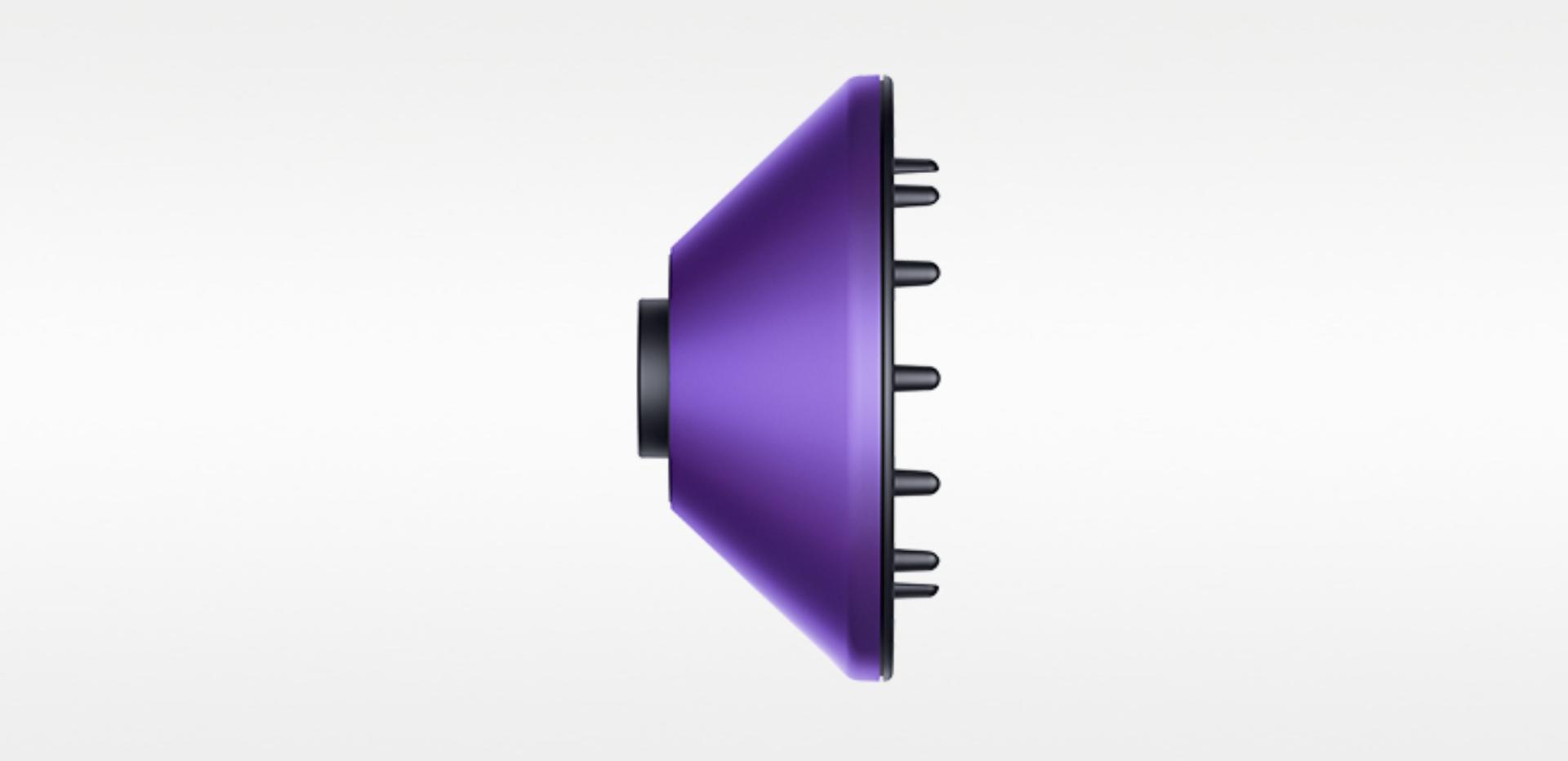 Diffuser for the Dyson Supersonic™ in Black/Purple 