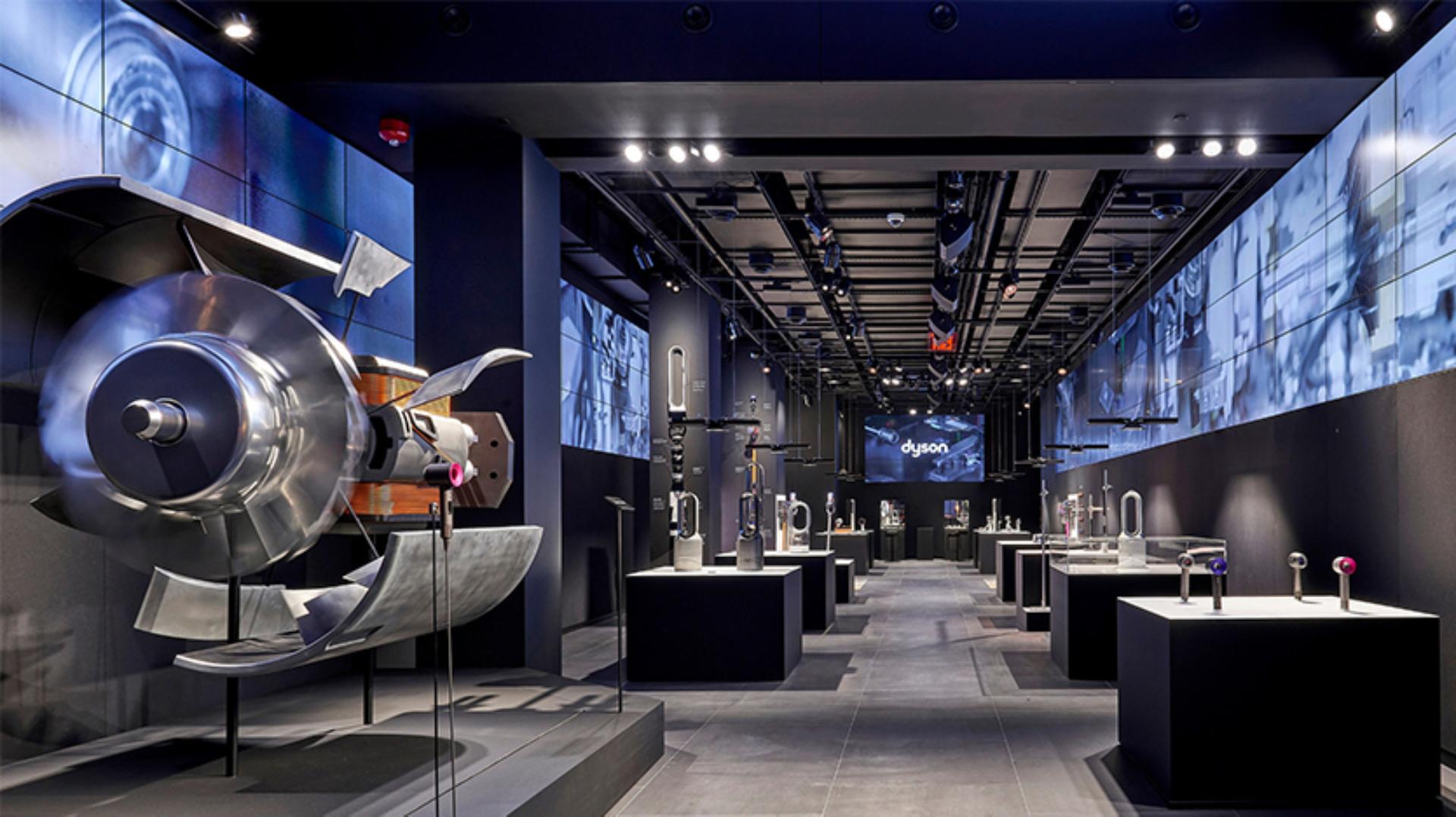 Inside the Dyson Demo Store in New York