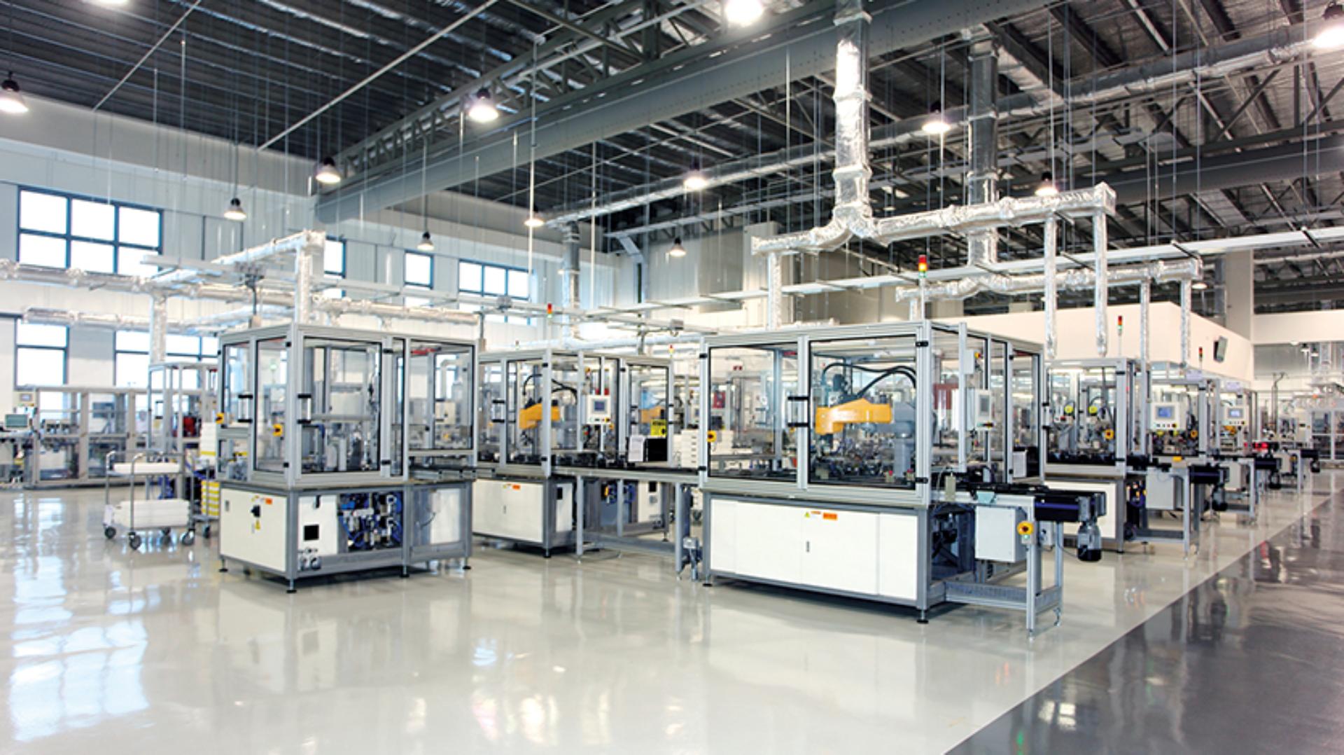 Sealed units within the Singapore Advanced Manufacturing facility