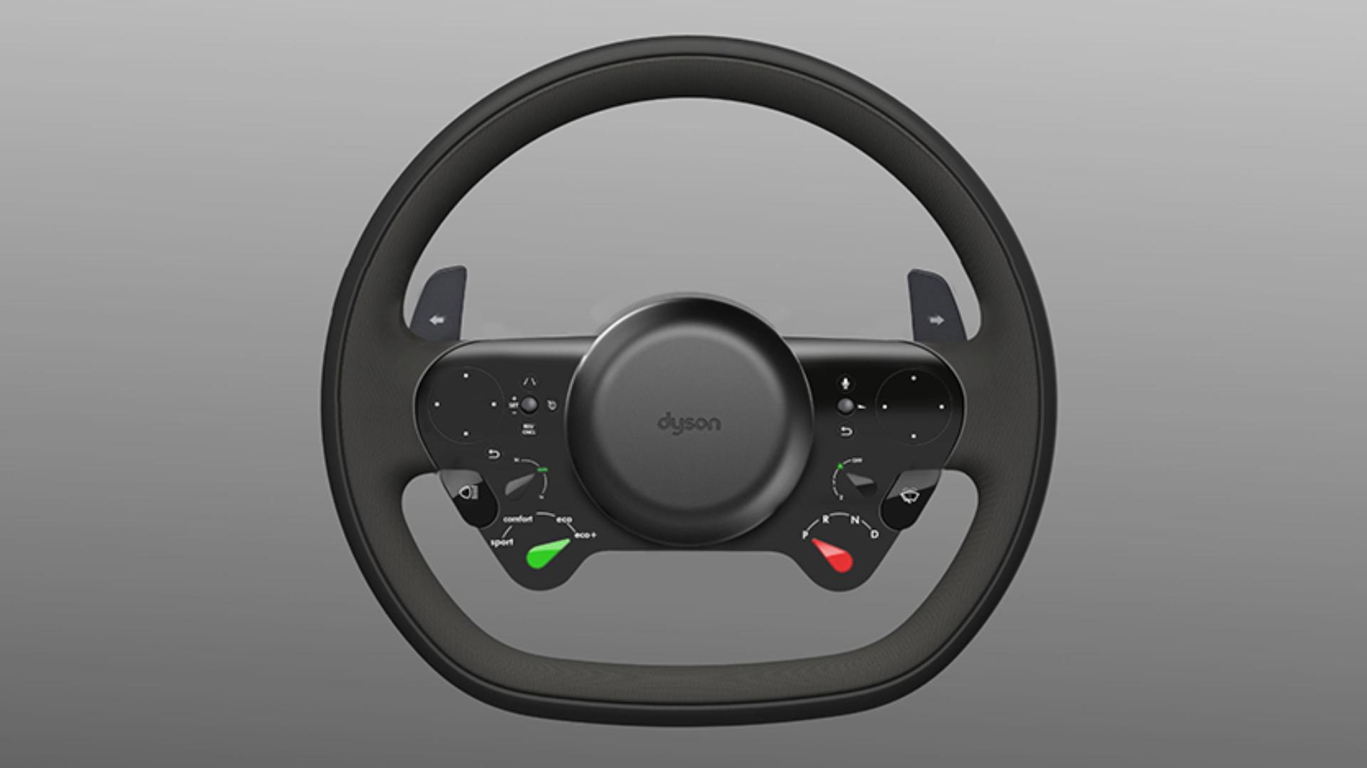 The steering wheel