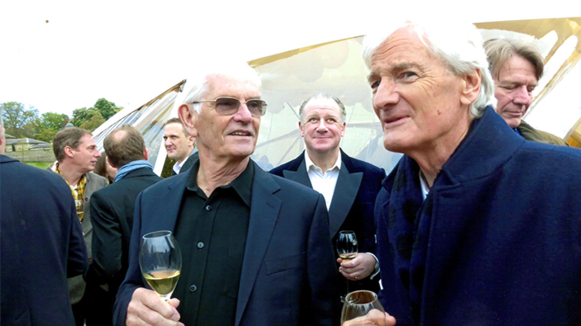 James Dyson with Ross Cameron