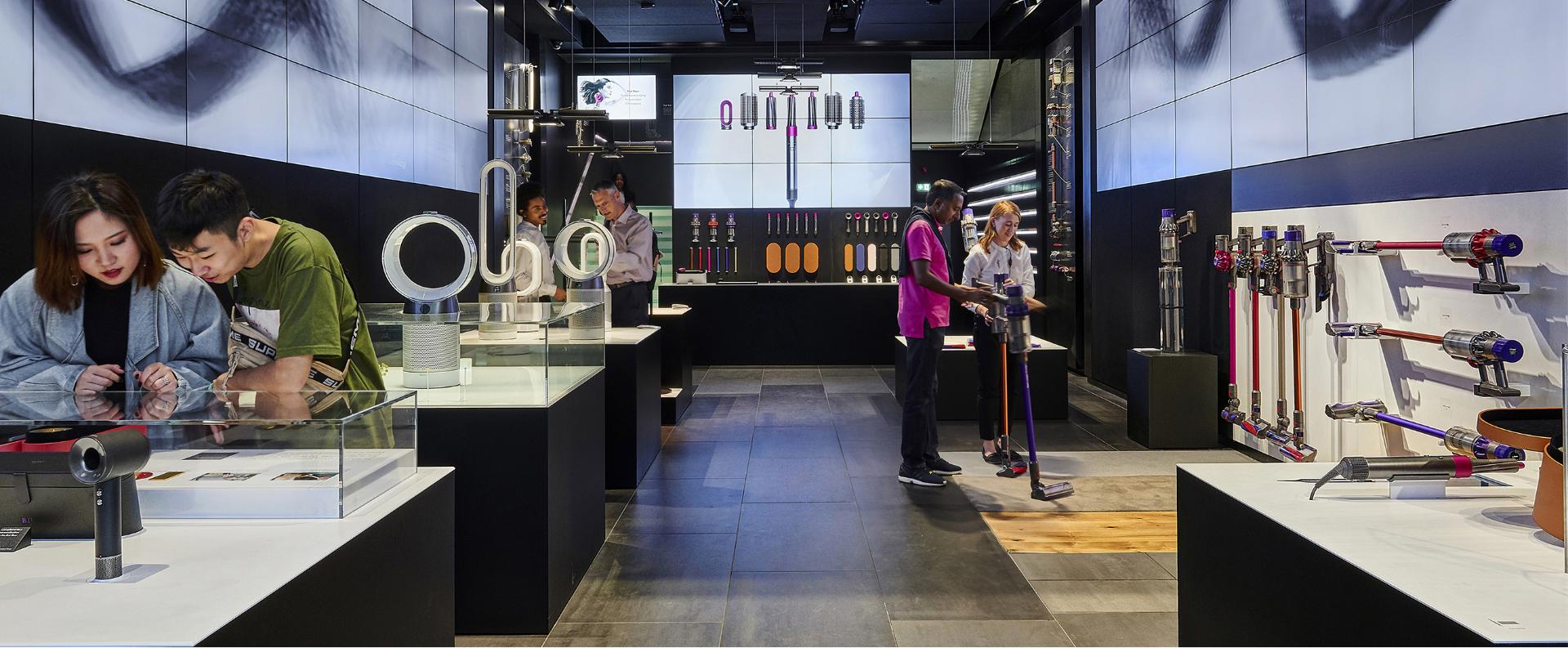 The experiences inside a Dyson Demo Store