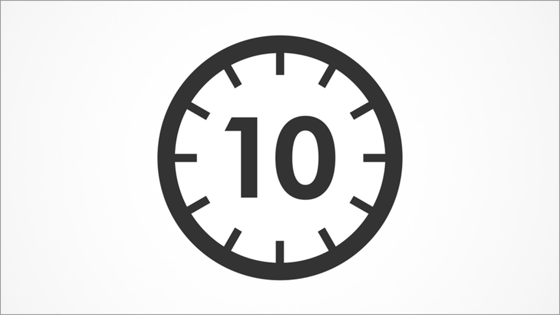 10 second icon
