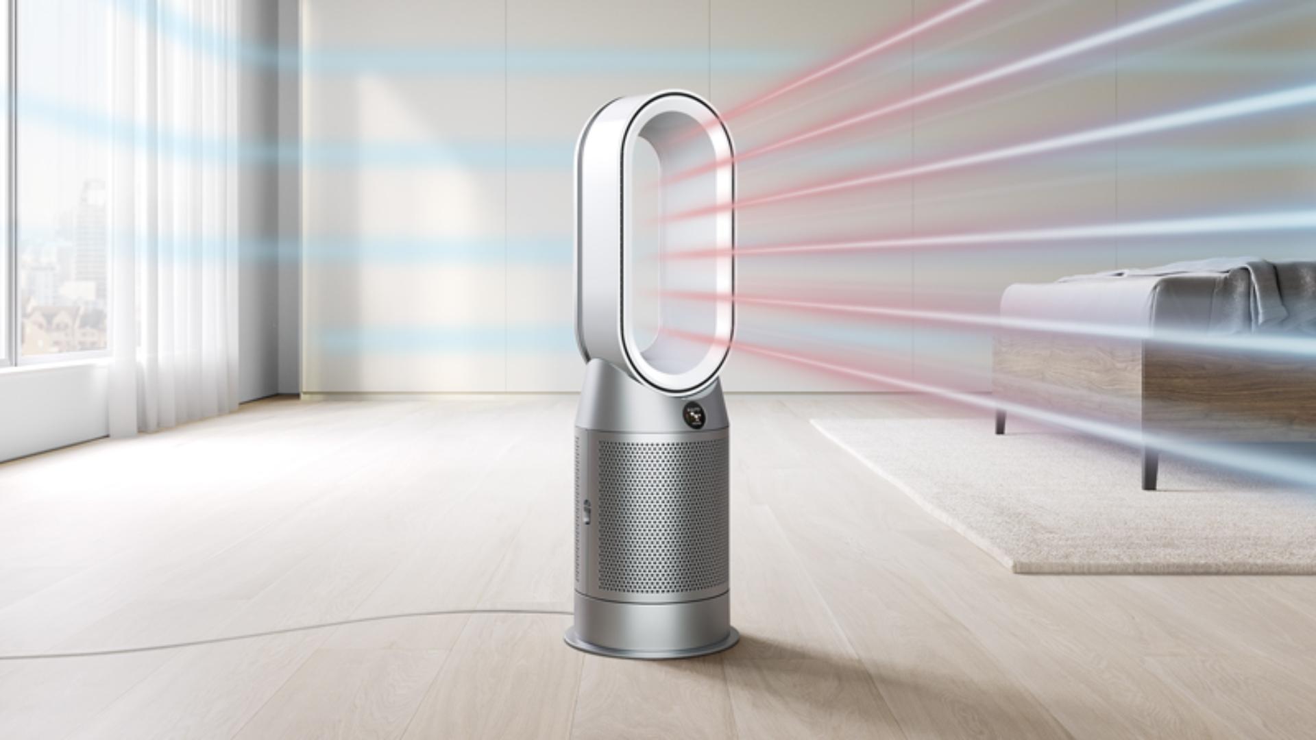 Dyson purifier heating the room 