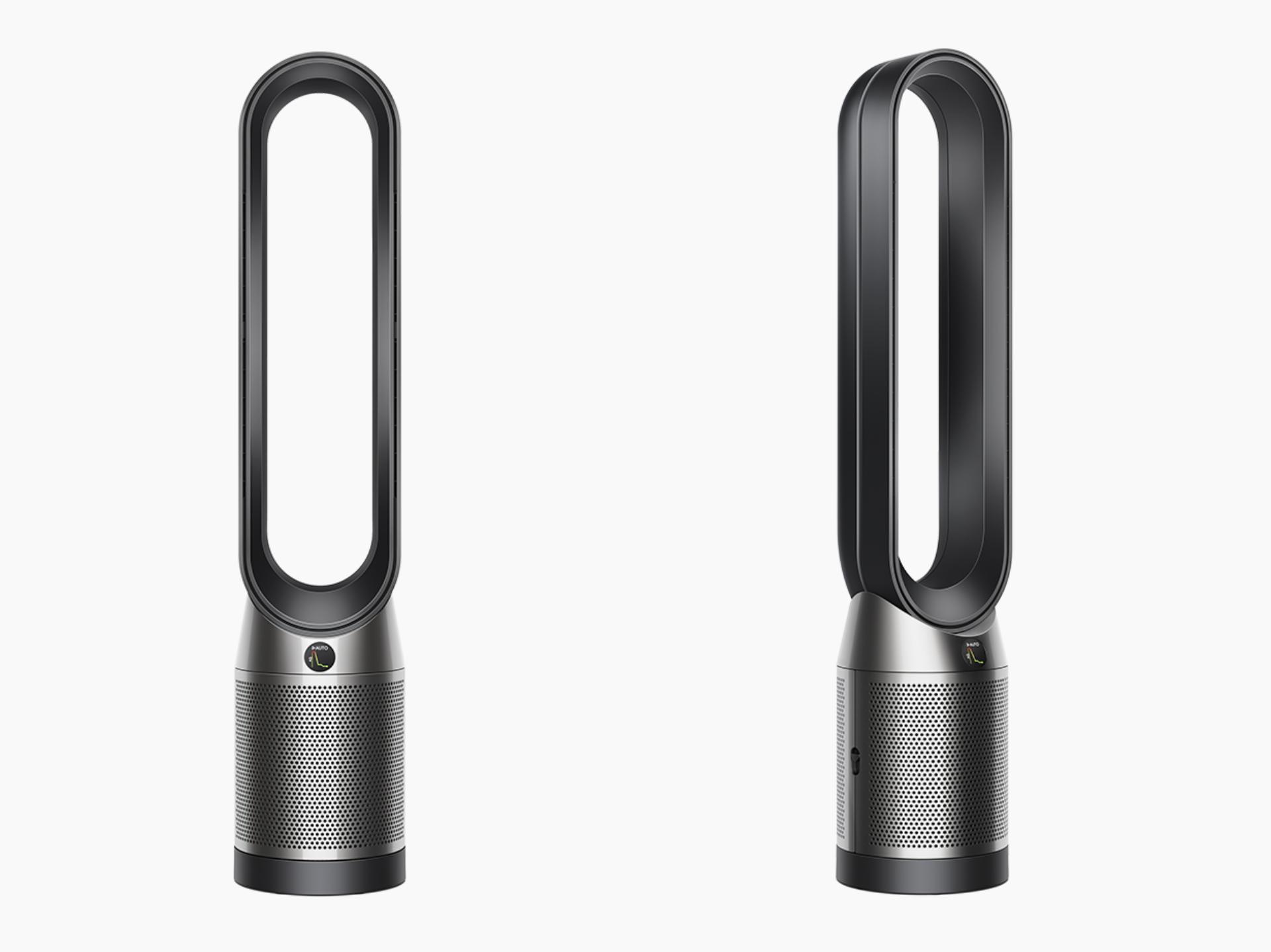 Different angles of the Dyson Purifier Cool purifying fan heater