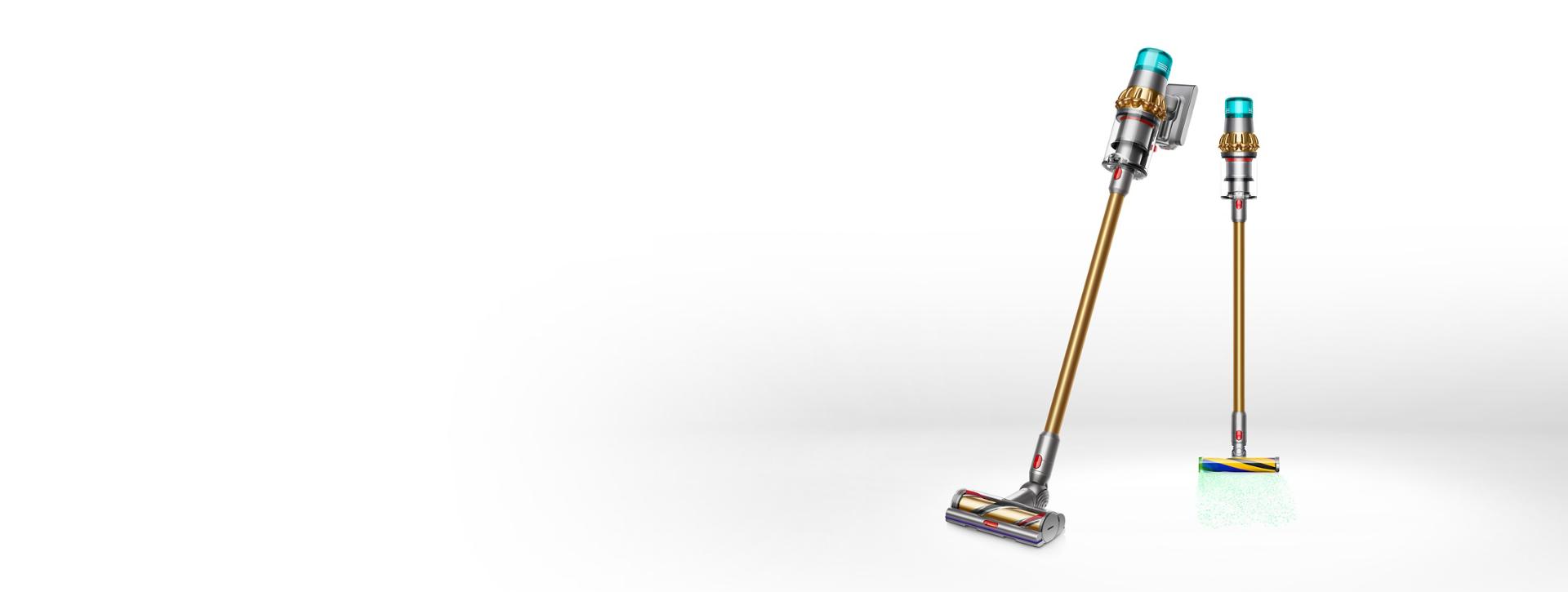 The Dyson V15 Detect vacuum cleaner